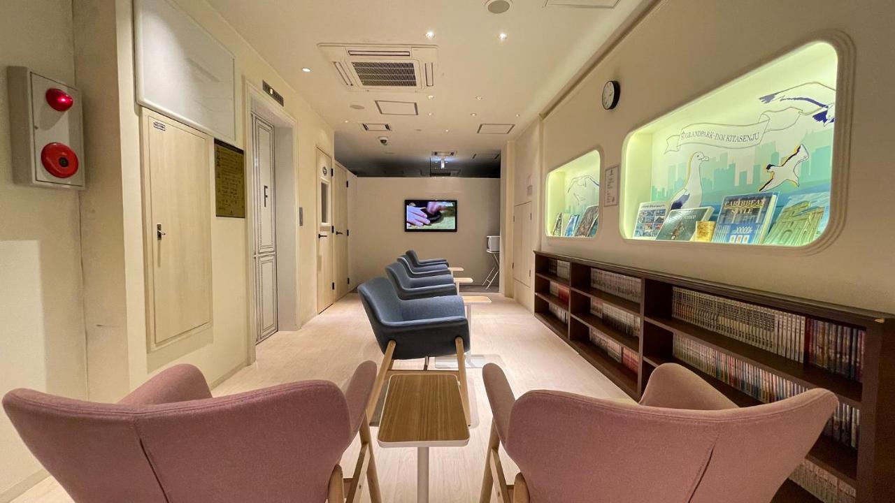Spa&Capsule Hotel Grandpark Inn Kitasenju Токио Экстерьер фото