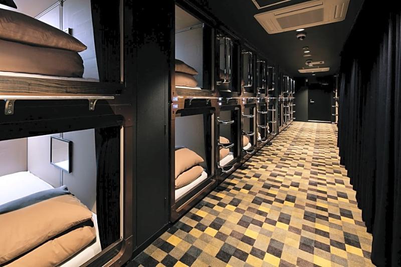 Spa&Capsule Hotel Grandpark Inn Kitasenju Токио Экстерьер фото